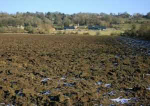 Ploughed_field_at_the_foot_of_Bowden_Hill_-_geograph.org.uk_-_1113026