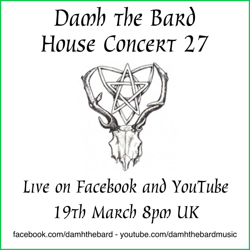 House Concert 27 – on Facebook and YouTube