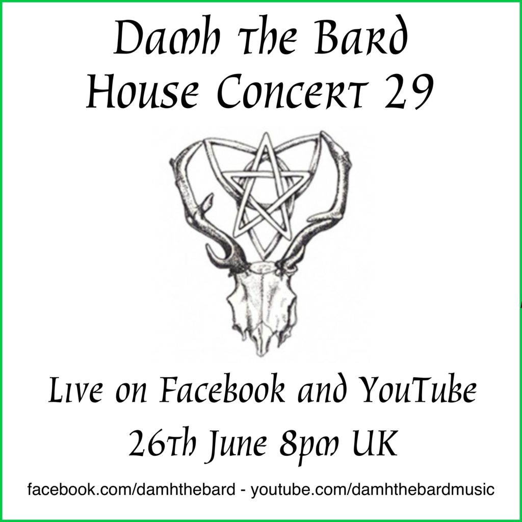 House Concert 29 – On Facebook and YouTube